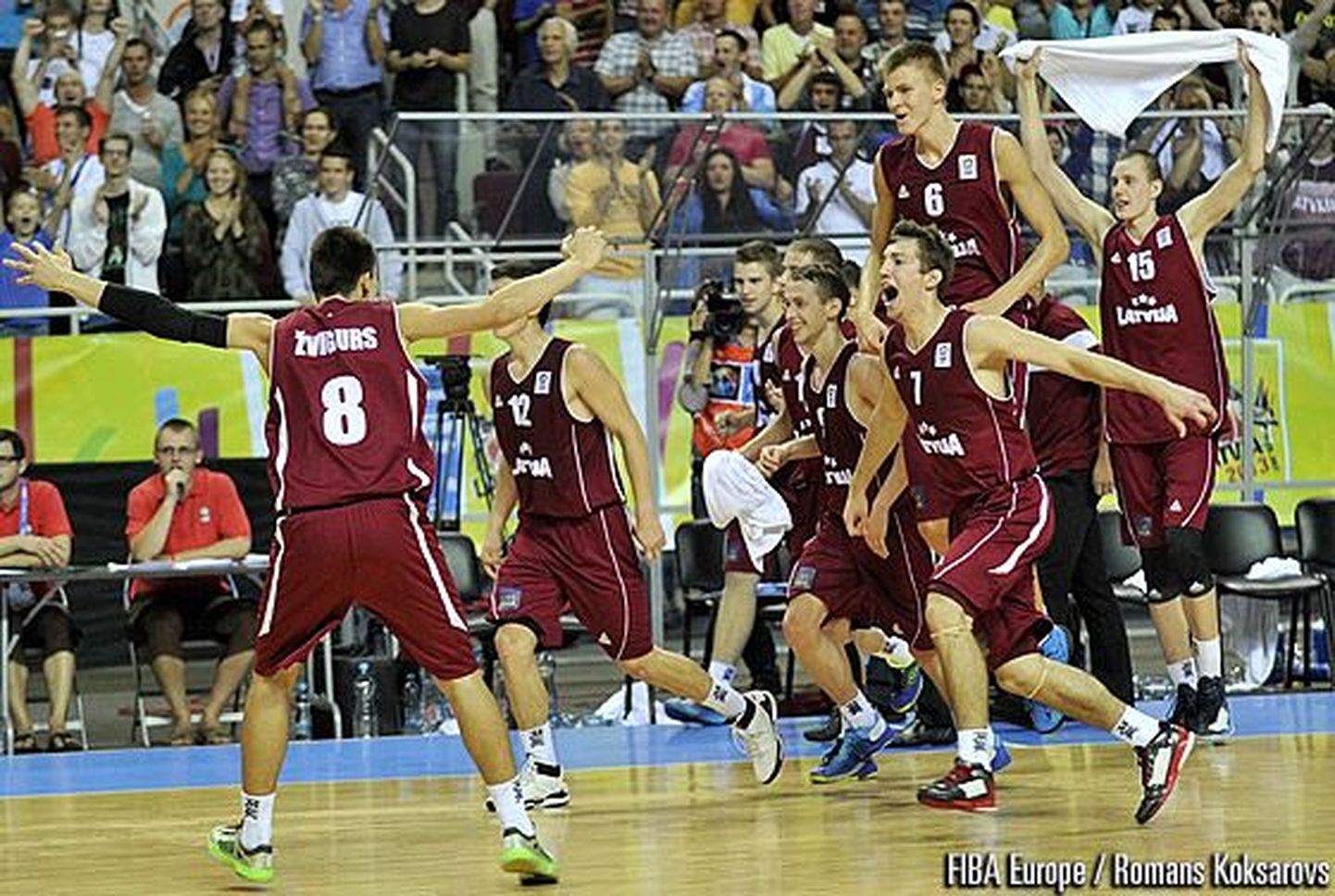 Läti pääses poolfinaali.