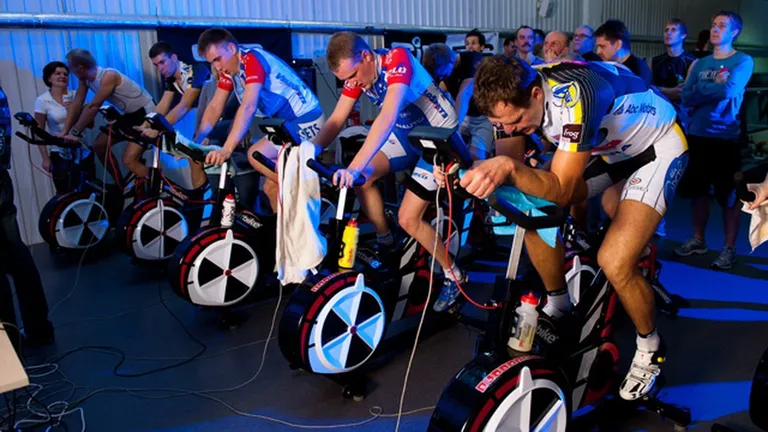 Wattbike'ide mõõduvõtt.