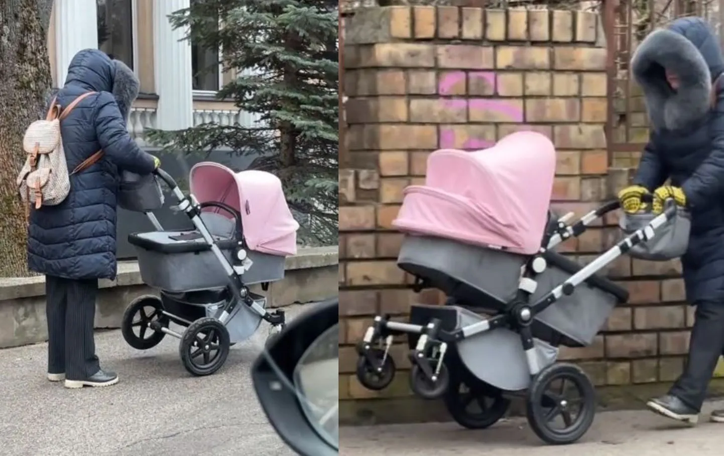 Женщина трясет ребенка