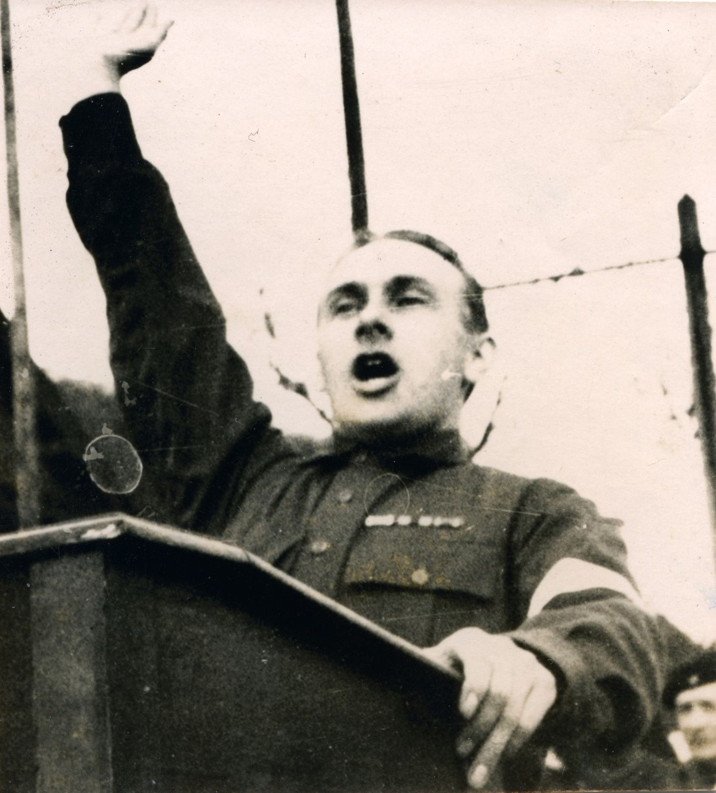 Eesti Vabadussõjalaste Liidu Tallinna organisatsiooni esimees Artur Sirk 1933. aastal