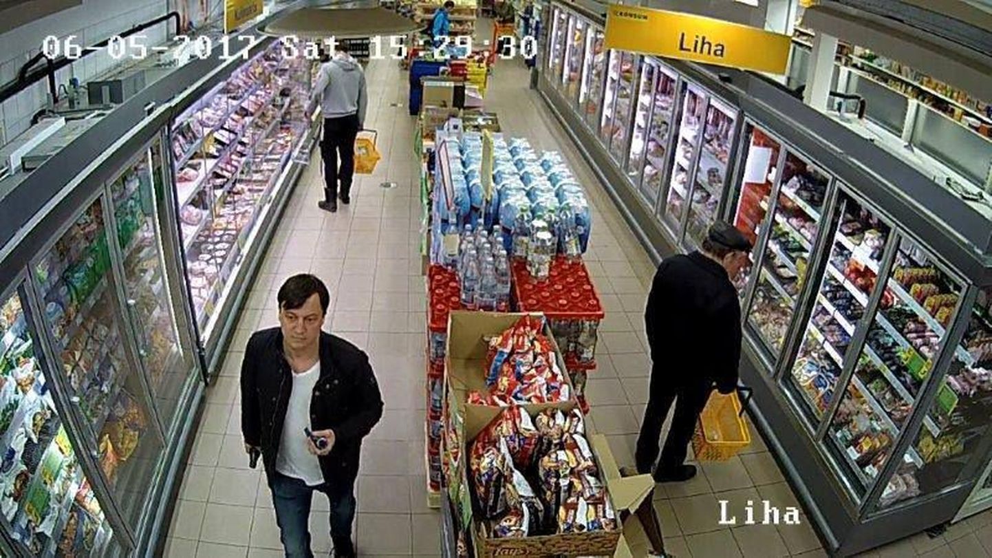 Politsei palub avalikkuse abi, et tuvastada 6. mai pärastlõunal Pärnu kauplusest toiduaineid varastanud mees.