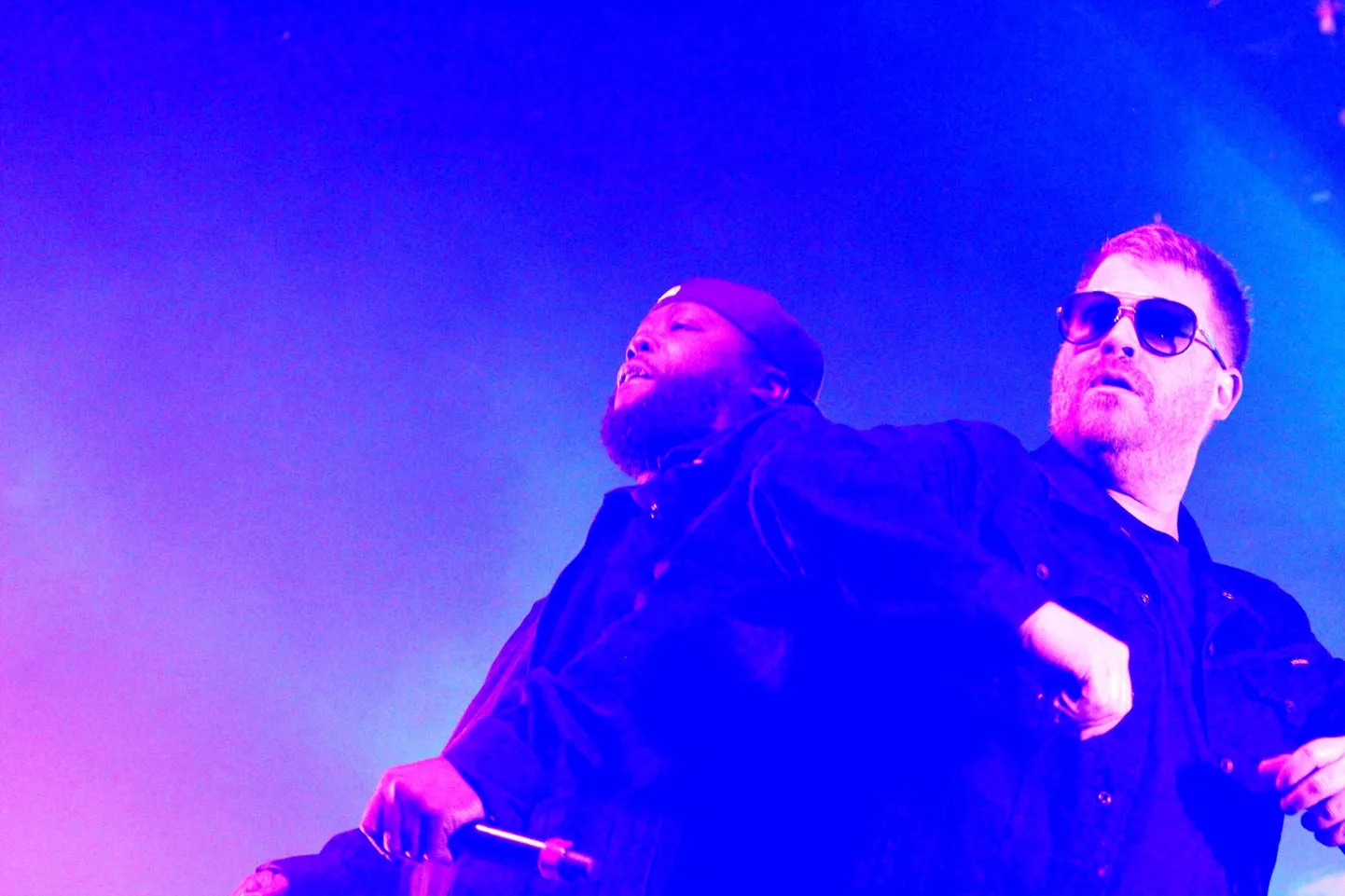 Killer Mike (vasakul) ja EL-P (paremal), koos tuntud kui Run the Jewels.