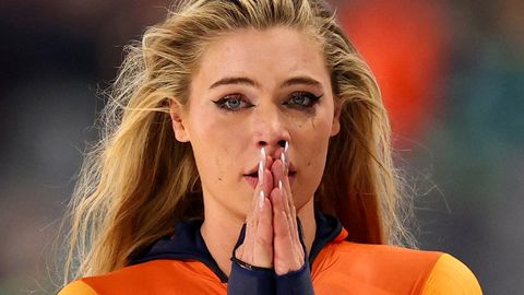 Nīderlandietēm pirmās divas vietas 1000 metros, Lērdamai jauns olimpiskais rekords