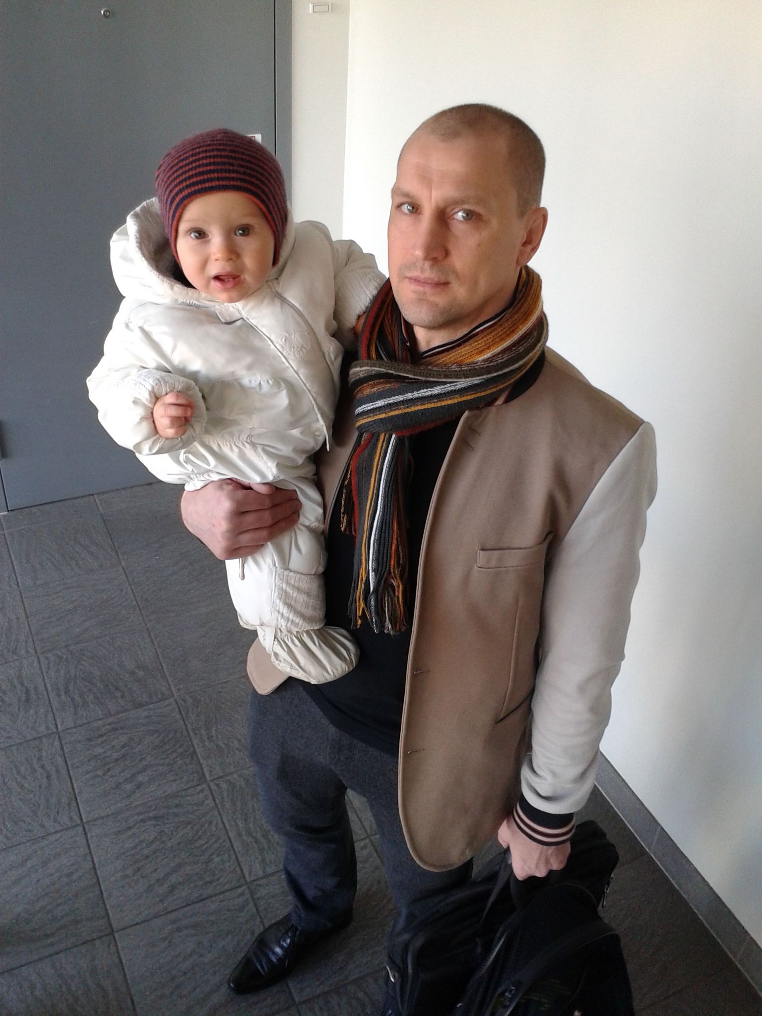 Алексей Будылин с сыном