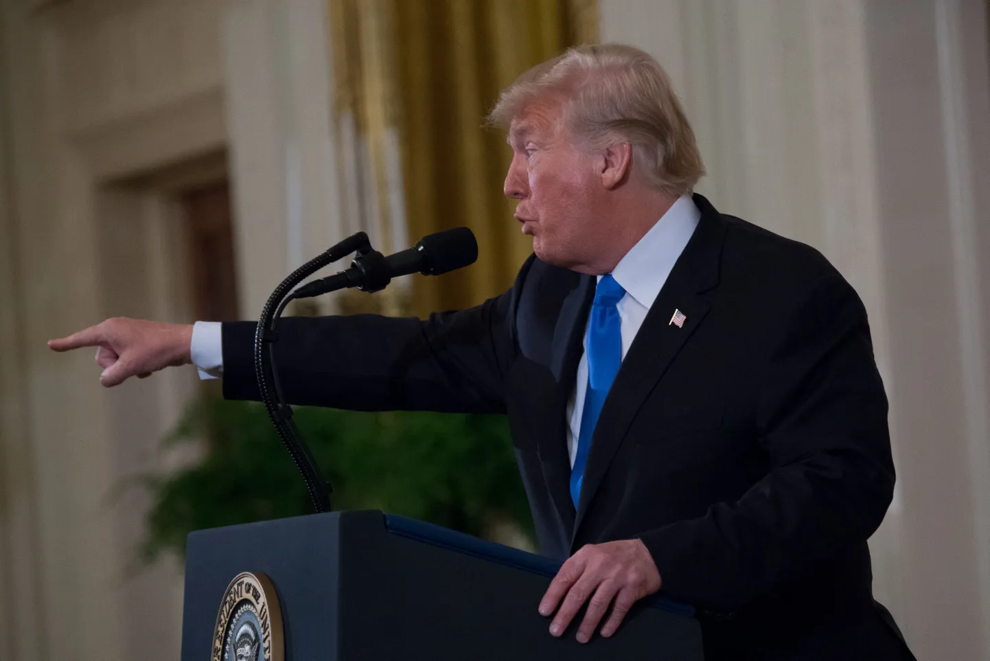 USA president Donald Trump