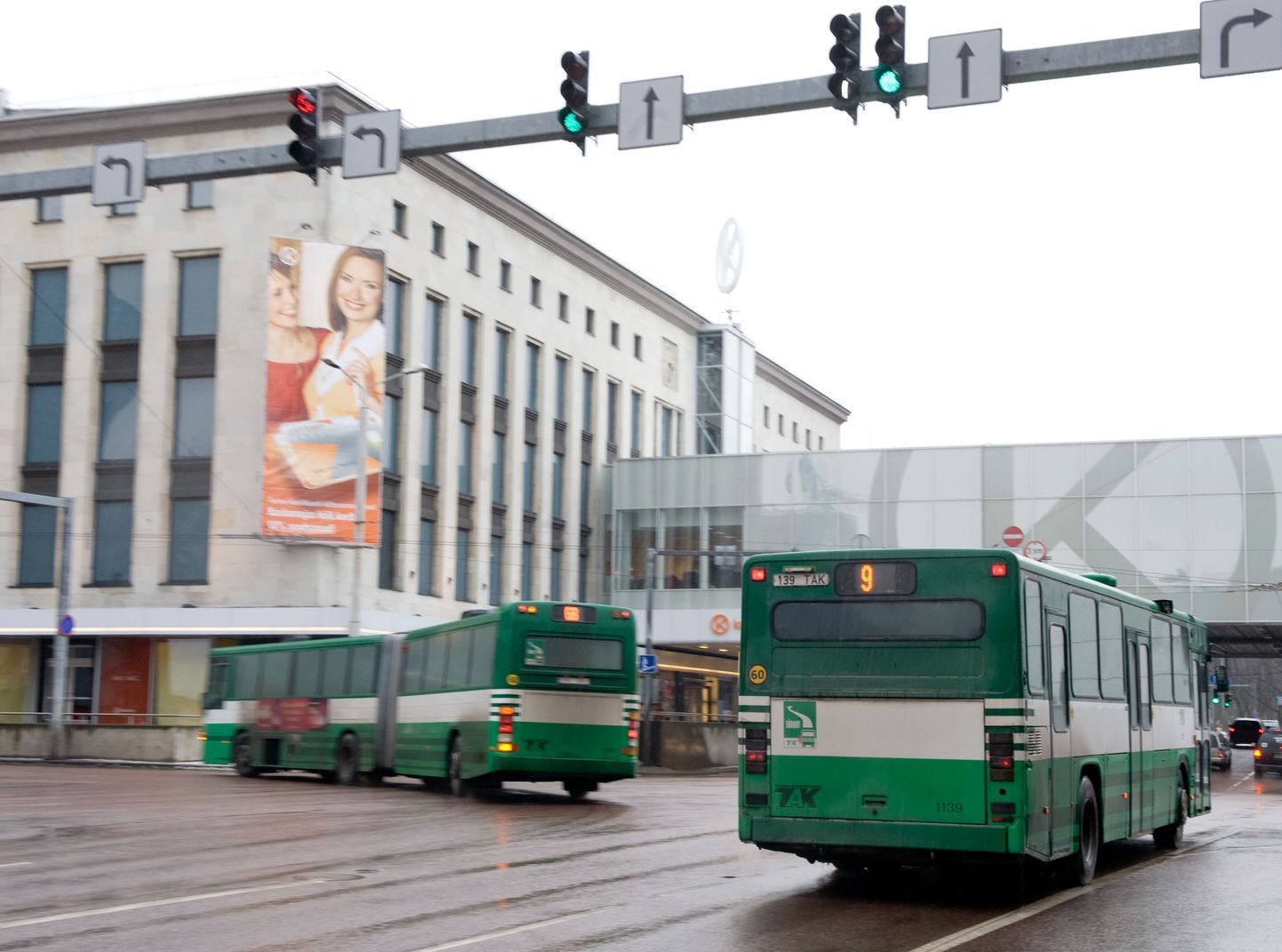 Автобусы в Таллинне. Иллюстративное фото.