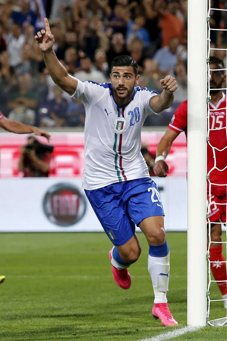 Graziano Pelle värav aitas Itaalial alagrupi liidriks tõusta. FOTO: Scanpix