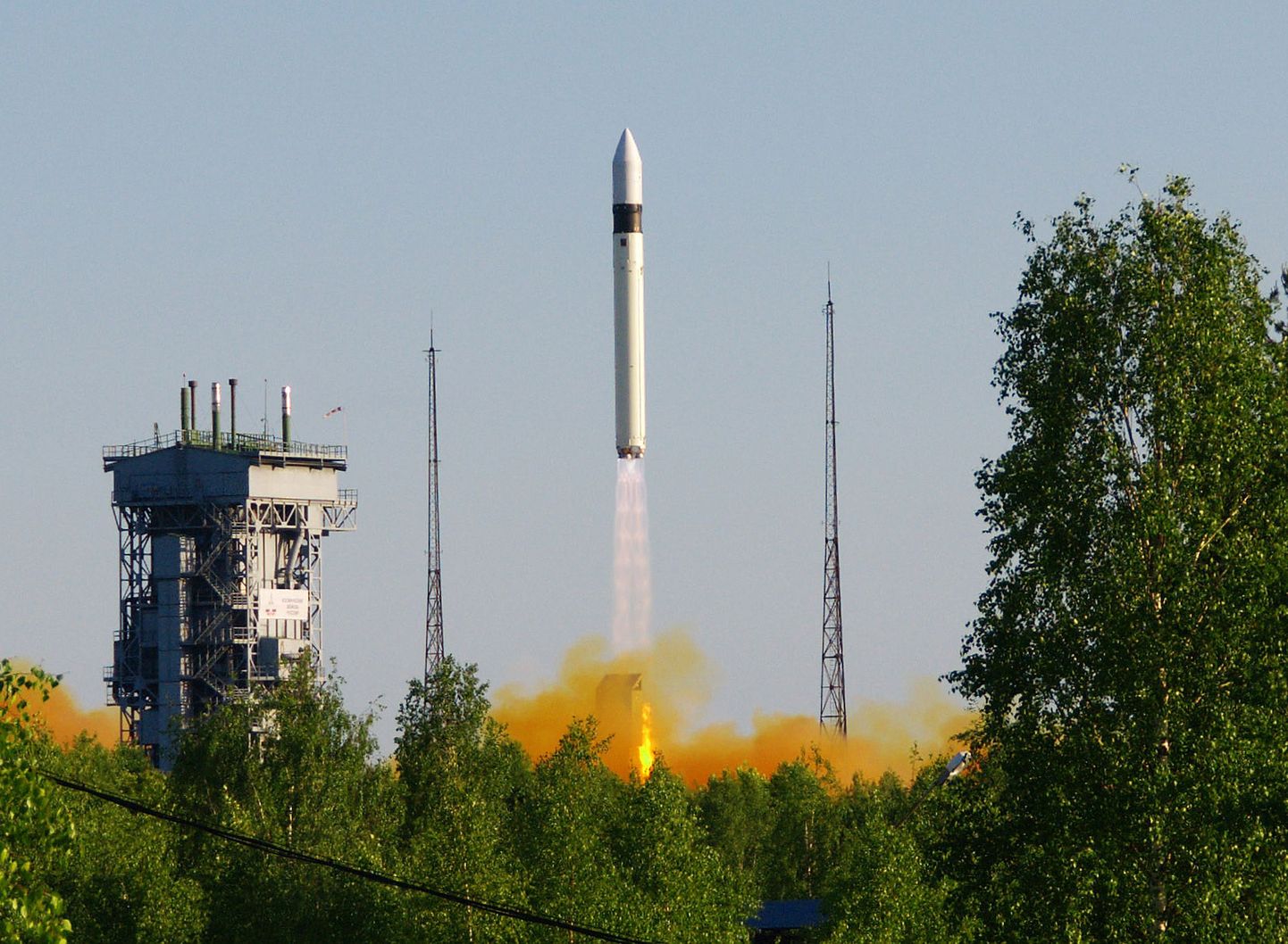 Plesetski kosmodroom, kust saadetakse üles enamus Vene sõjalise otstarbega satelliitidest.
