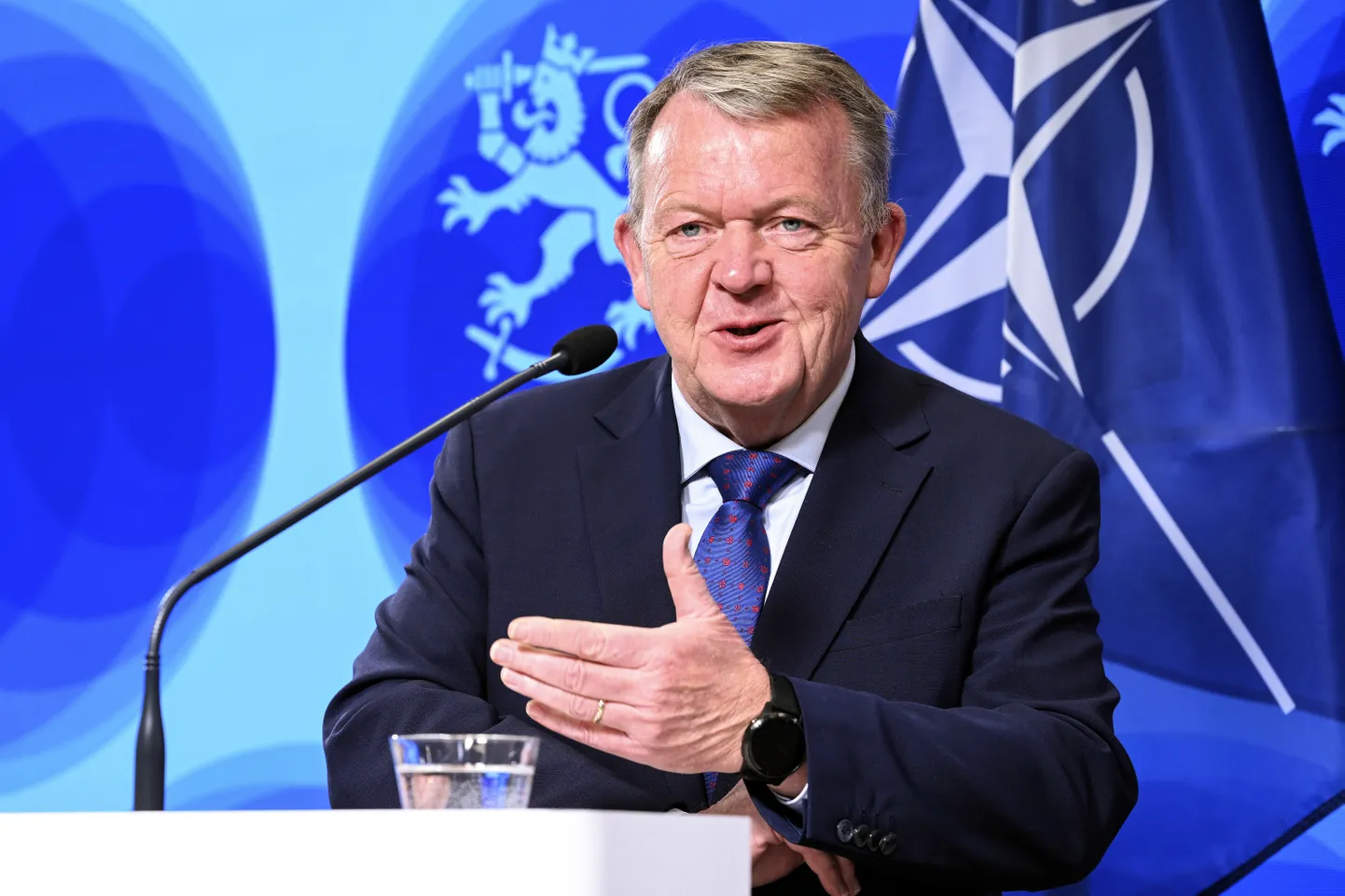 Министр иностранных дел Дании Ларс Лёкке Расмуссен