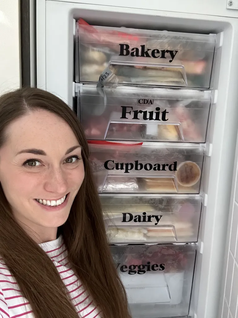 Kate'i organiseeritud külmik aitab tal kõvasti raha säästa.