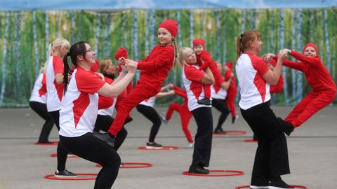 Tartu Song Festival Grounds Hosted 14th Gymnastics Festival with Over 2,000 Participants