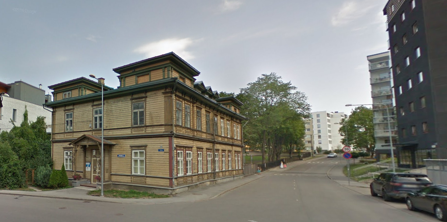 Дом по адресу Марди, 3 в Таллинне в 2018 году.