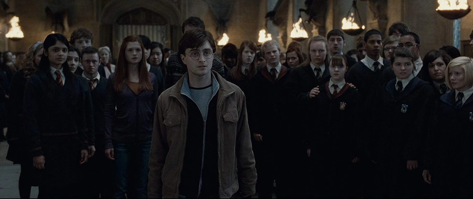 Harry Potteri rollis oli kõigis kaheksas filmis Daniel Radcliffe.
