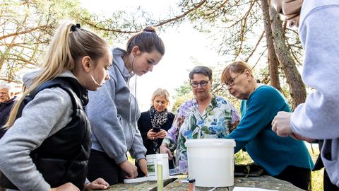 Rotary tõi Saaremaale Läänemere vee uurimise kogemuse