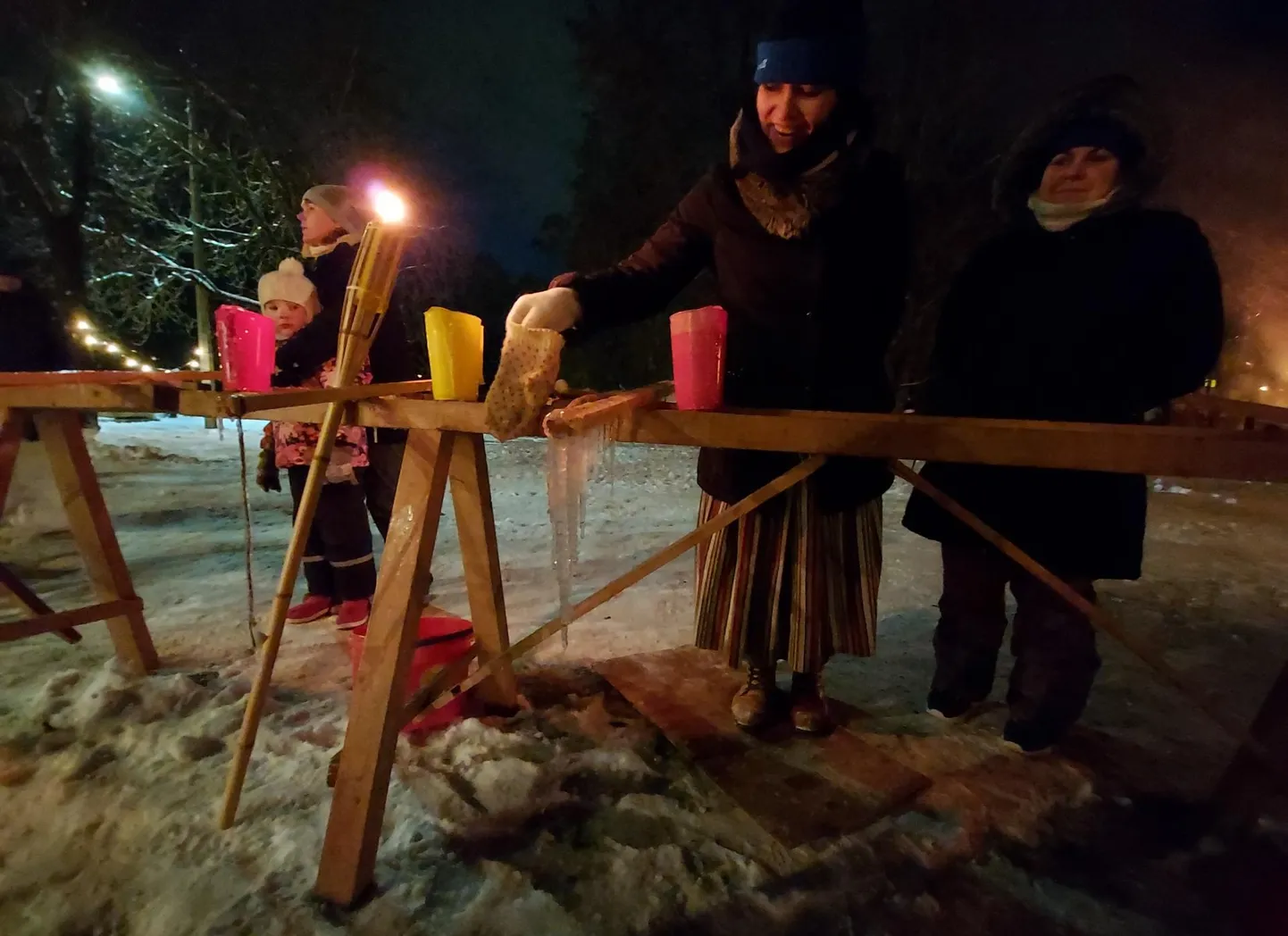 Kultuuritöötajad kasvatasid korraga üle 60 jääpurika.