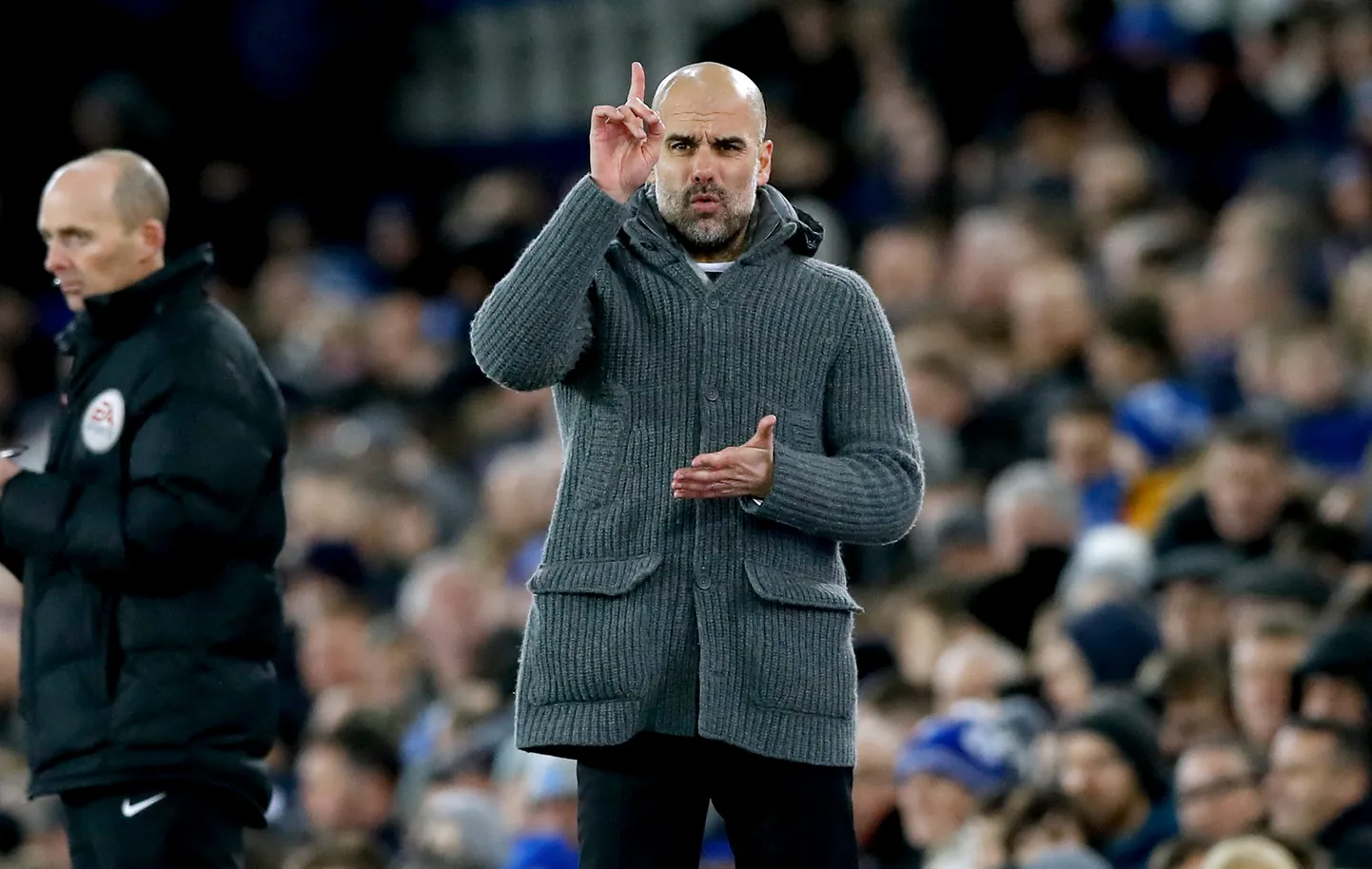 Manchester City peatreener Pep Guardiola.