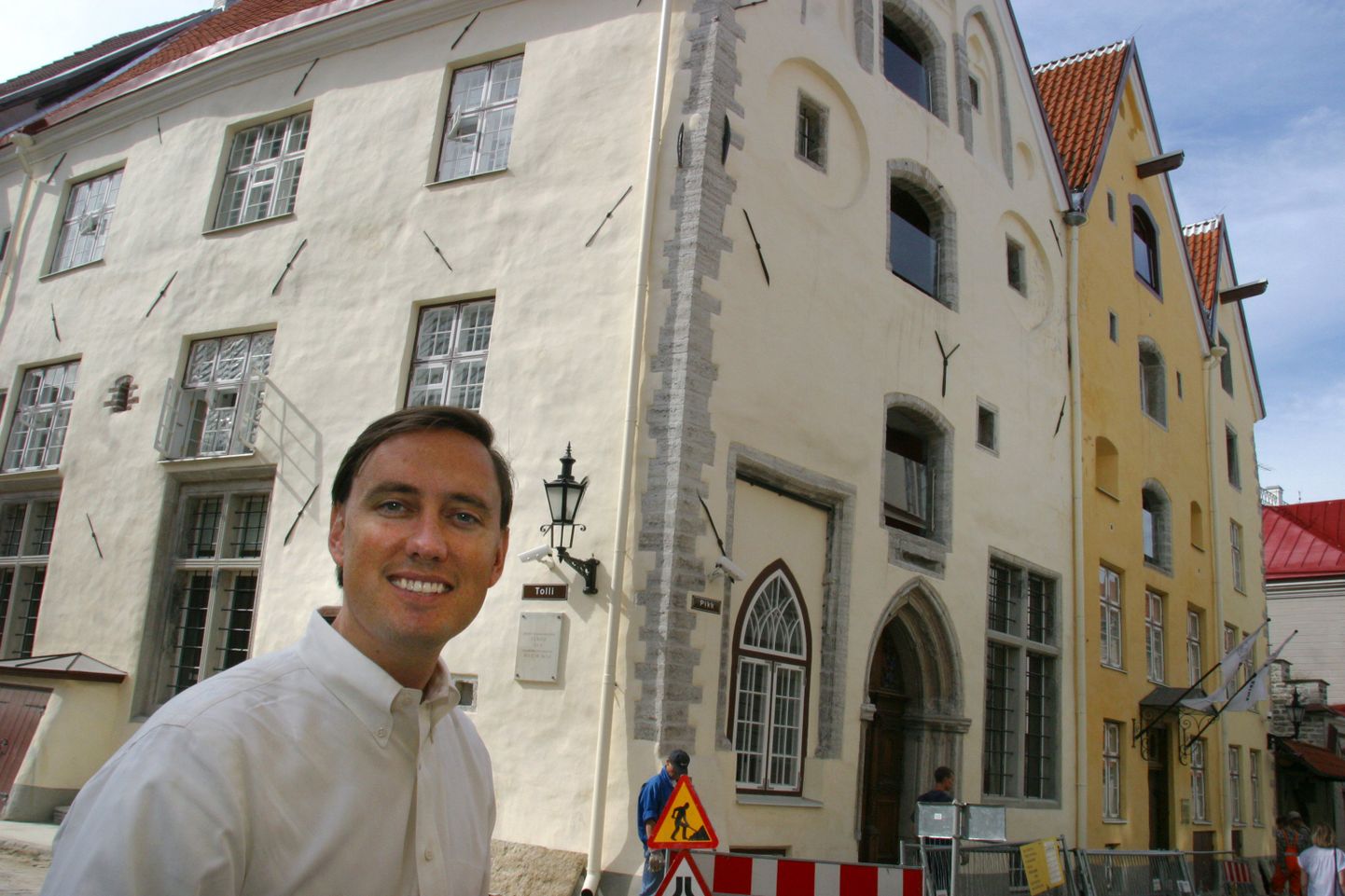 Steve Jurvetson Tallinna vanalinnas.