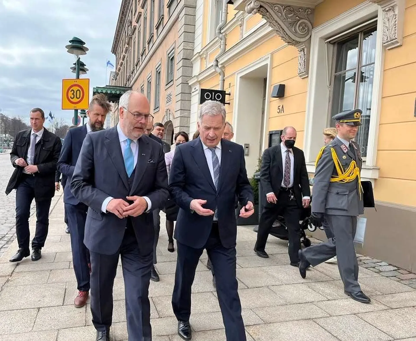 Alar Karis ja Soome president Sauli Niinistö