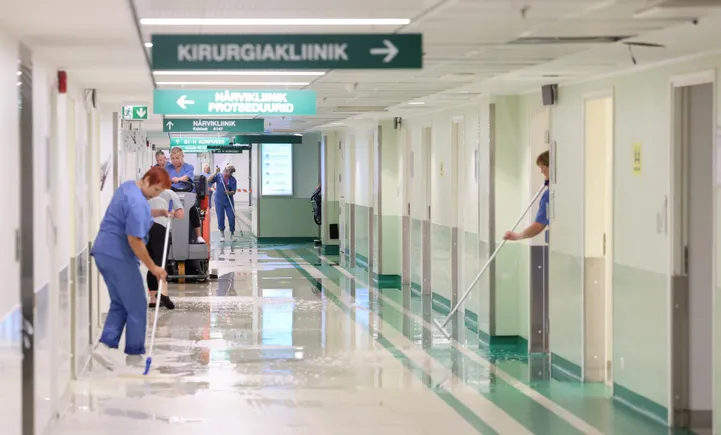 Vihm ujutas üle kliinikumi sterilisatsiooniruumi ning peatas ...