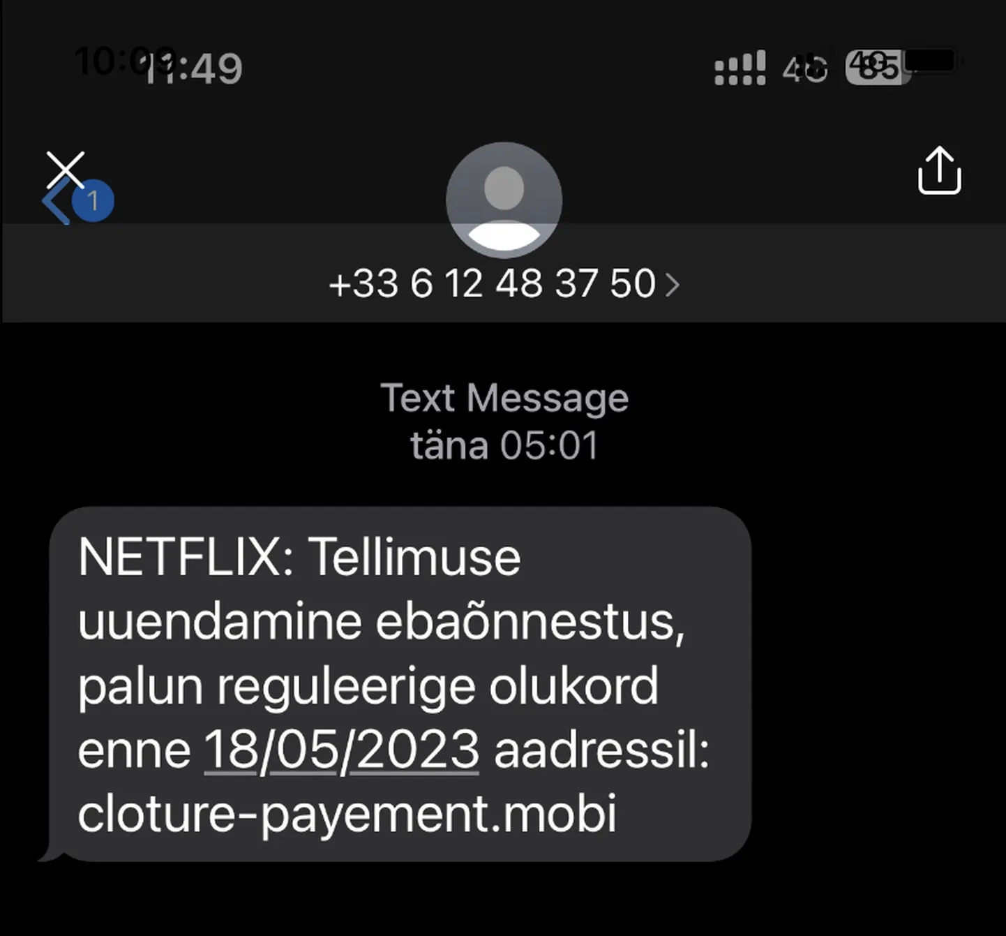 Petturite poolt mobiilsideklientidele edastav libasõnum