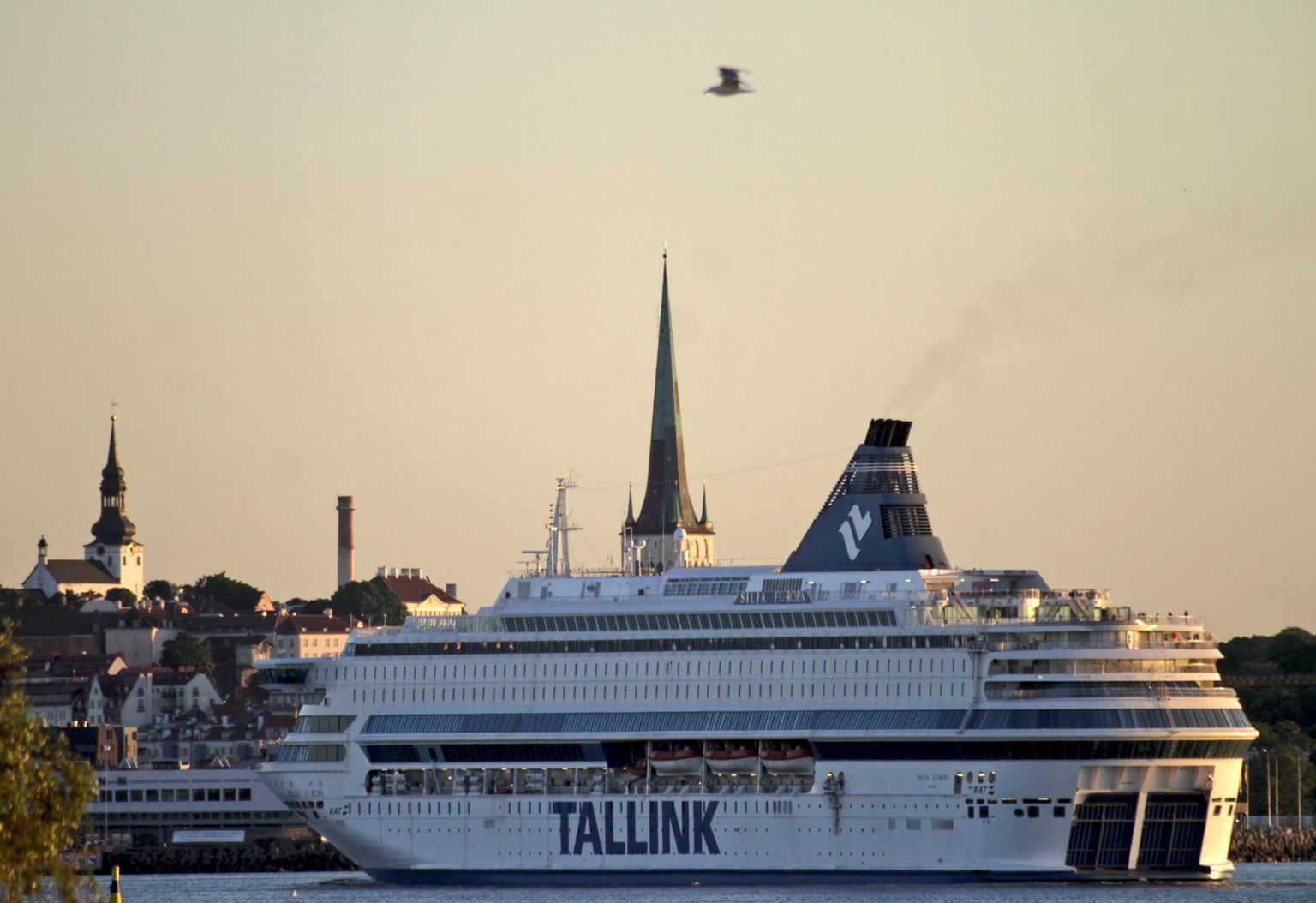 Tallinkile kuuluv Silja Europa on üks saastavamaid laevu Läänemerel.