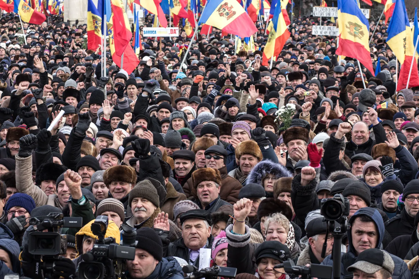 Митинг в Кишиневе.