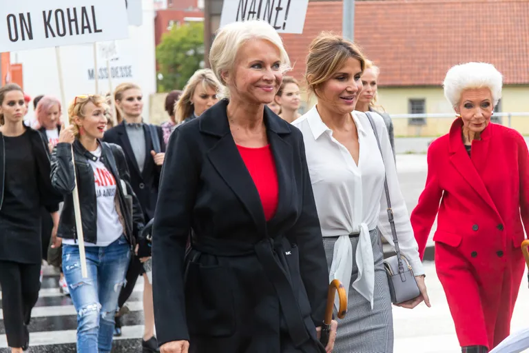 Kaubamaja suur hooaja avapidu. Ingrid Tõniste.