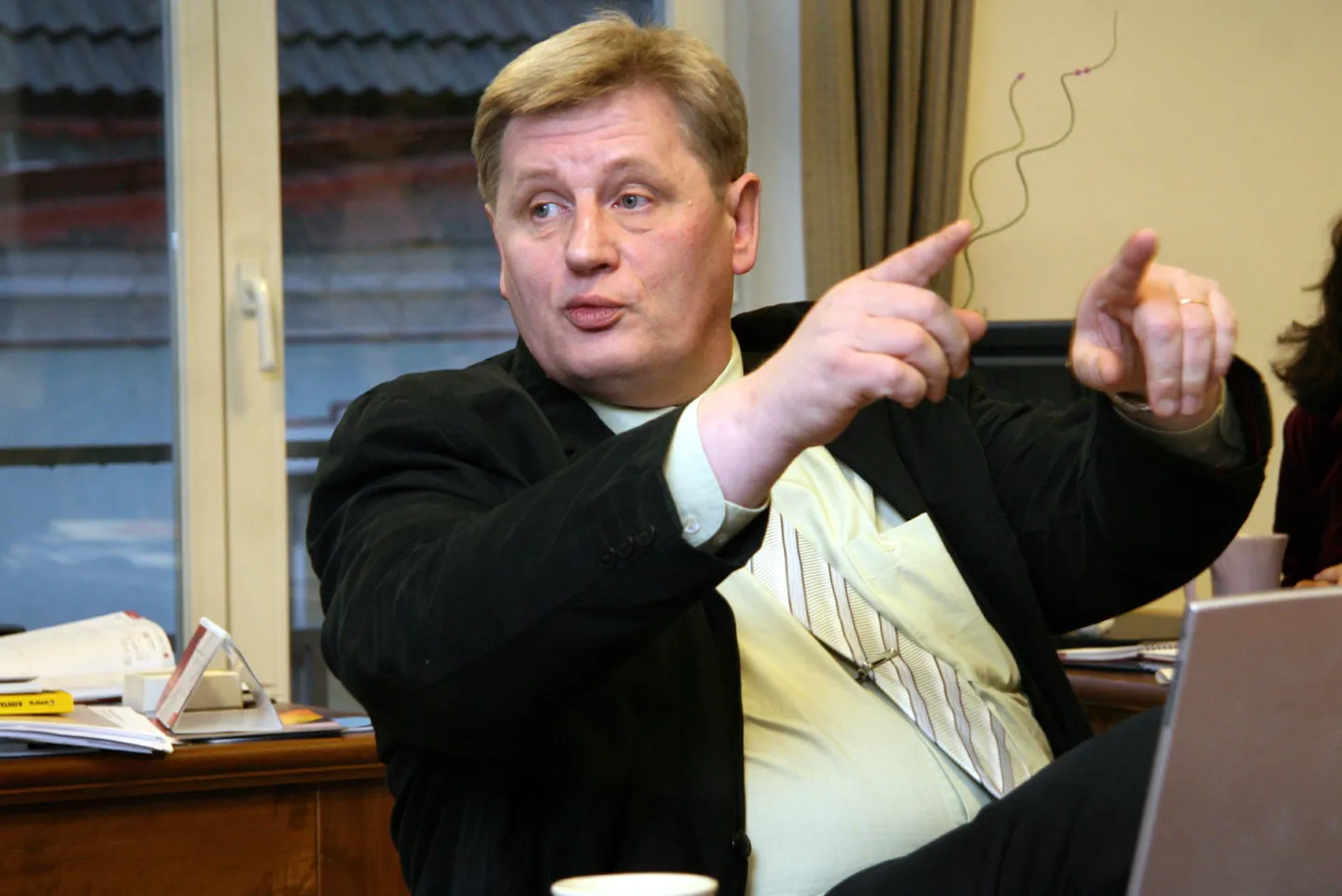 Kultuuriminister 2005-2007 Raivo Palmaru.