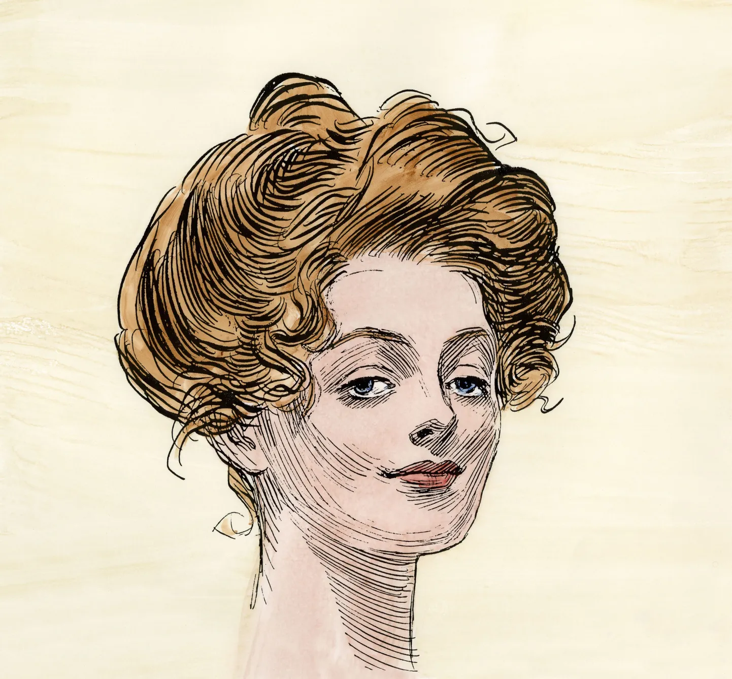 Klassikaline Gibsoni tüdruk, ca 1900