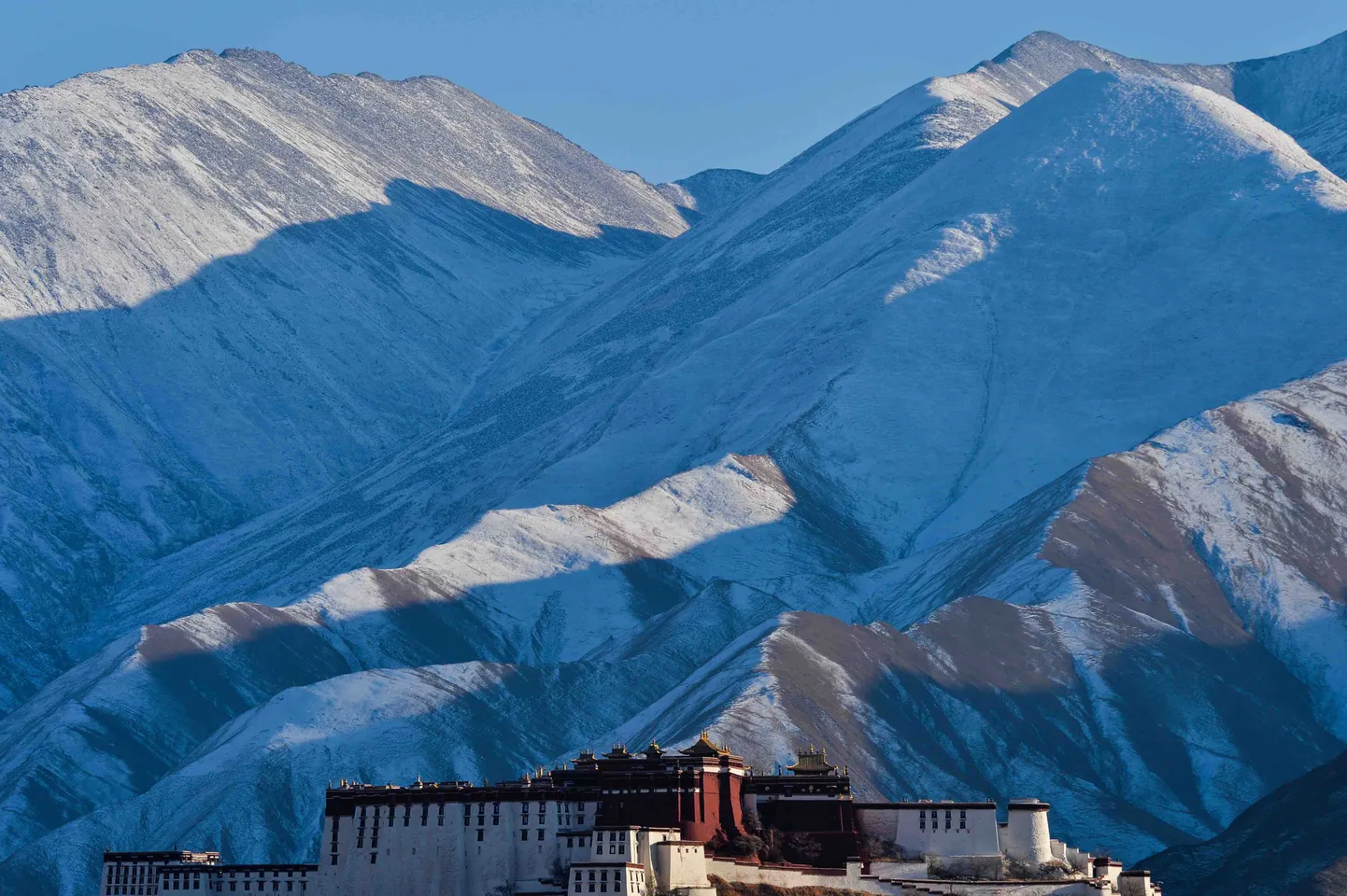 Potala palee Lhasas