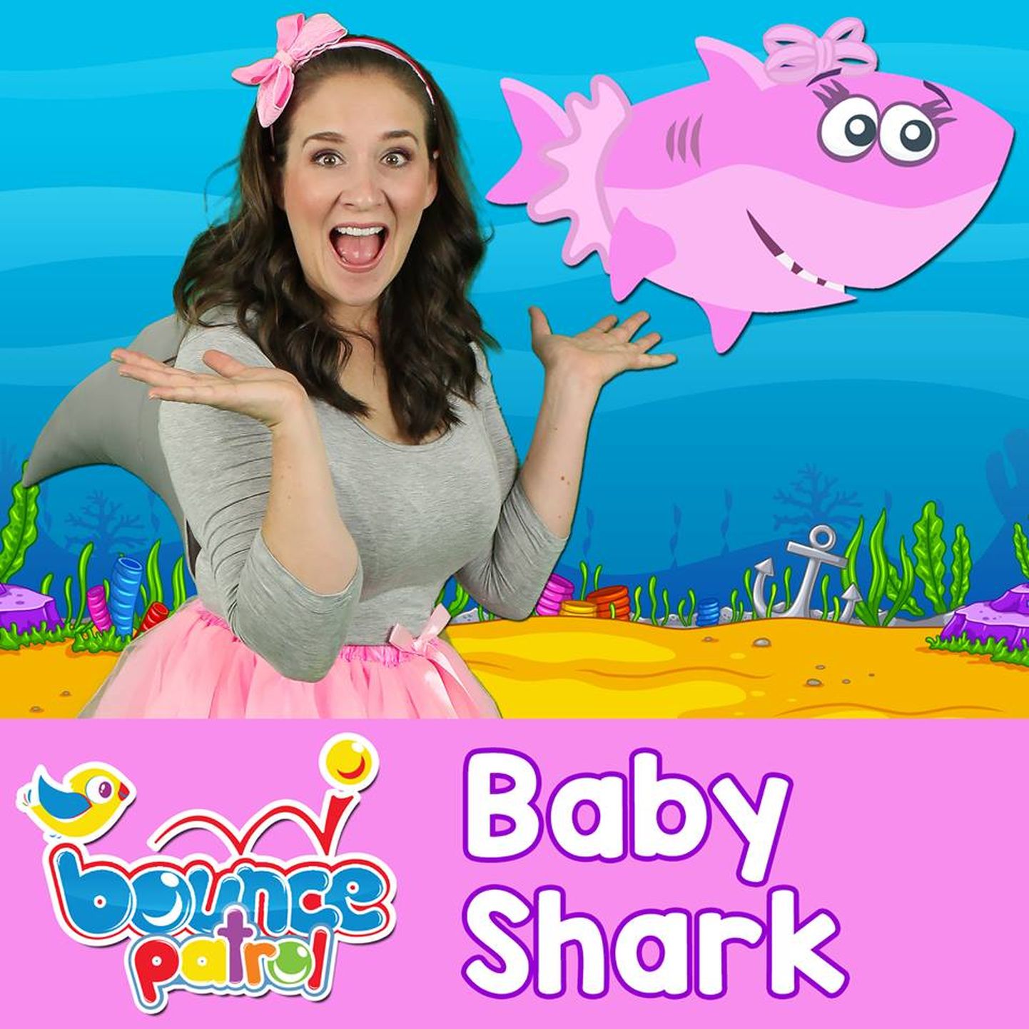 «Baby Shark» muusikavideo on populaarne igalpool, kus see ilmub