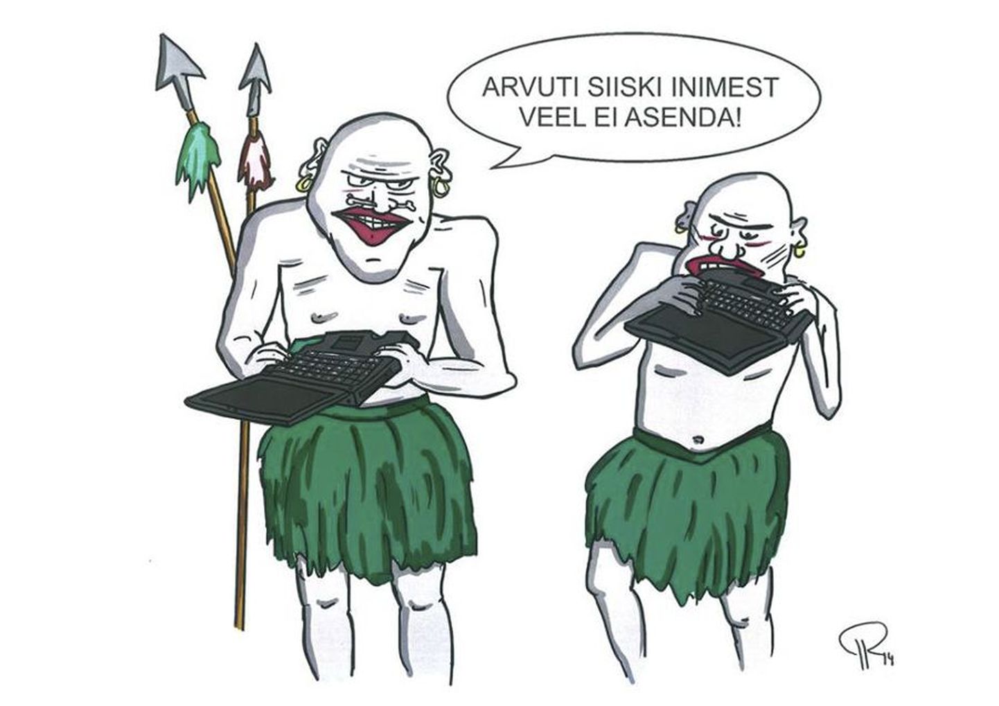 Edmund Valtmani nimelise Viljandi karikatuurivõistluse «...nälg» esikoha pälvis Priit Koppel.