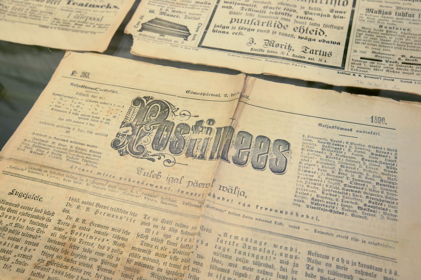 Postimees ajalehe algusaegadel