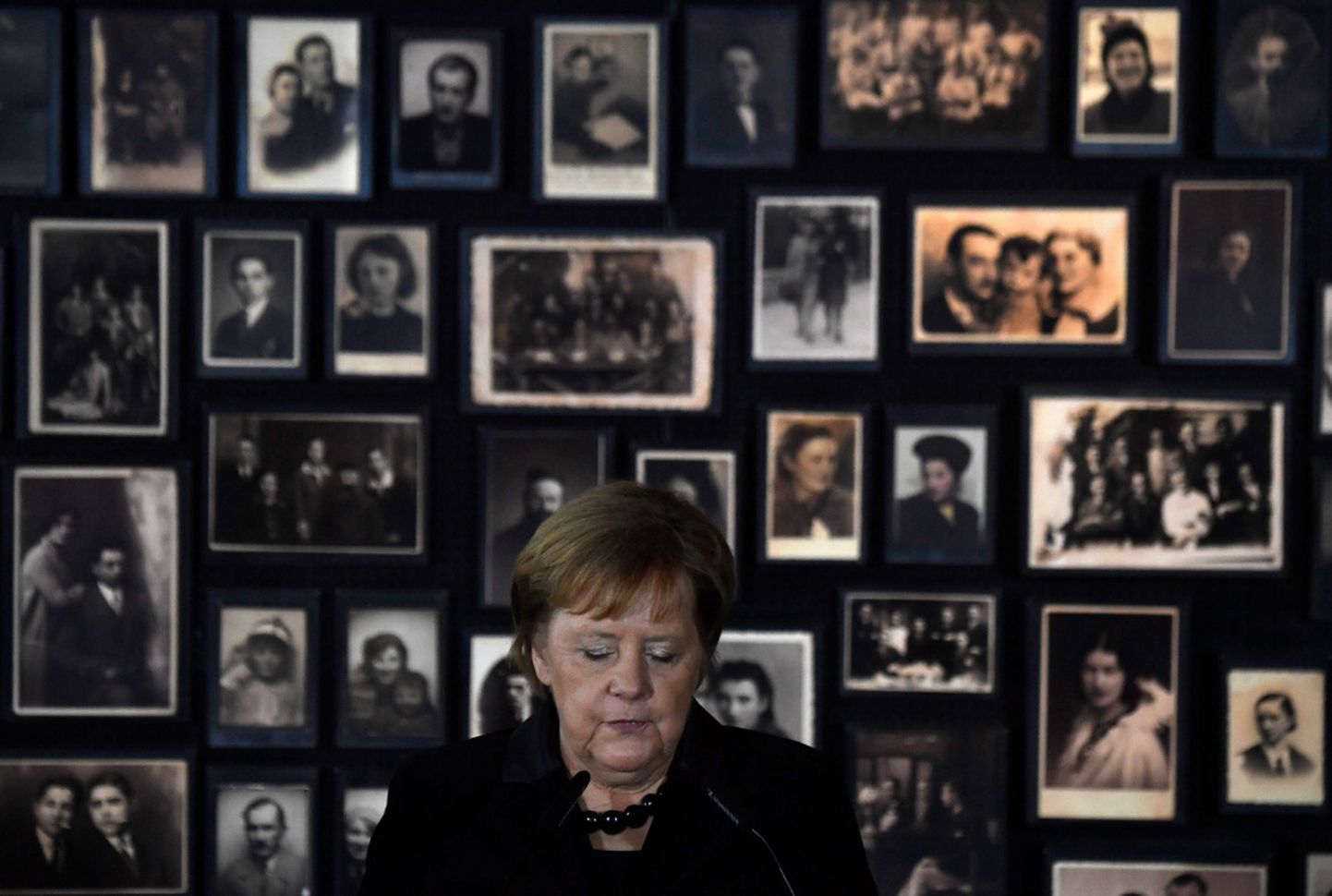 Angela Merkele apmeklē nacistu koncentrācijas nometni Aušvicā-Birkenavā. 6.decembris, 2019