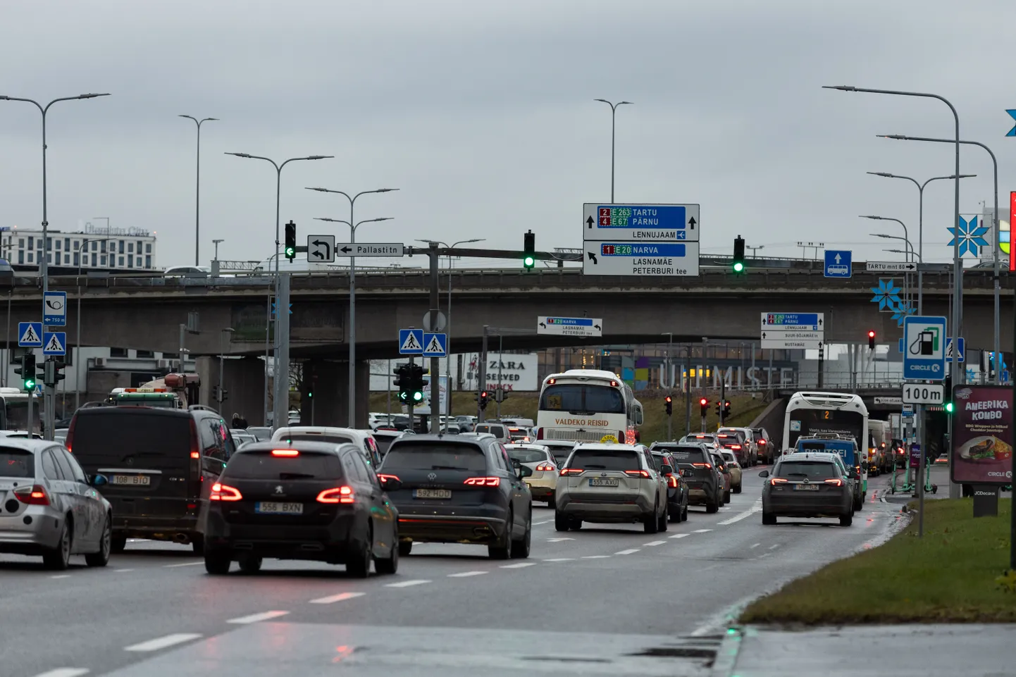 Sõidukid Tallinnas.