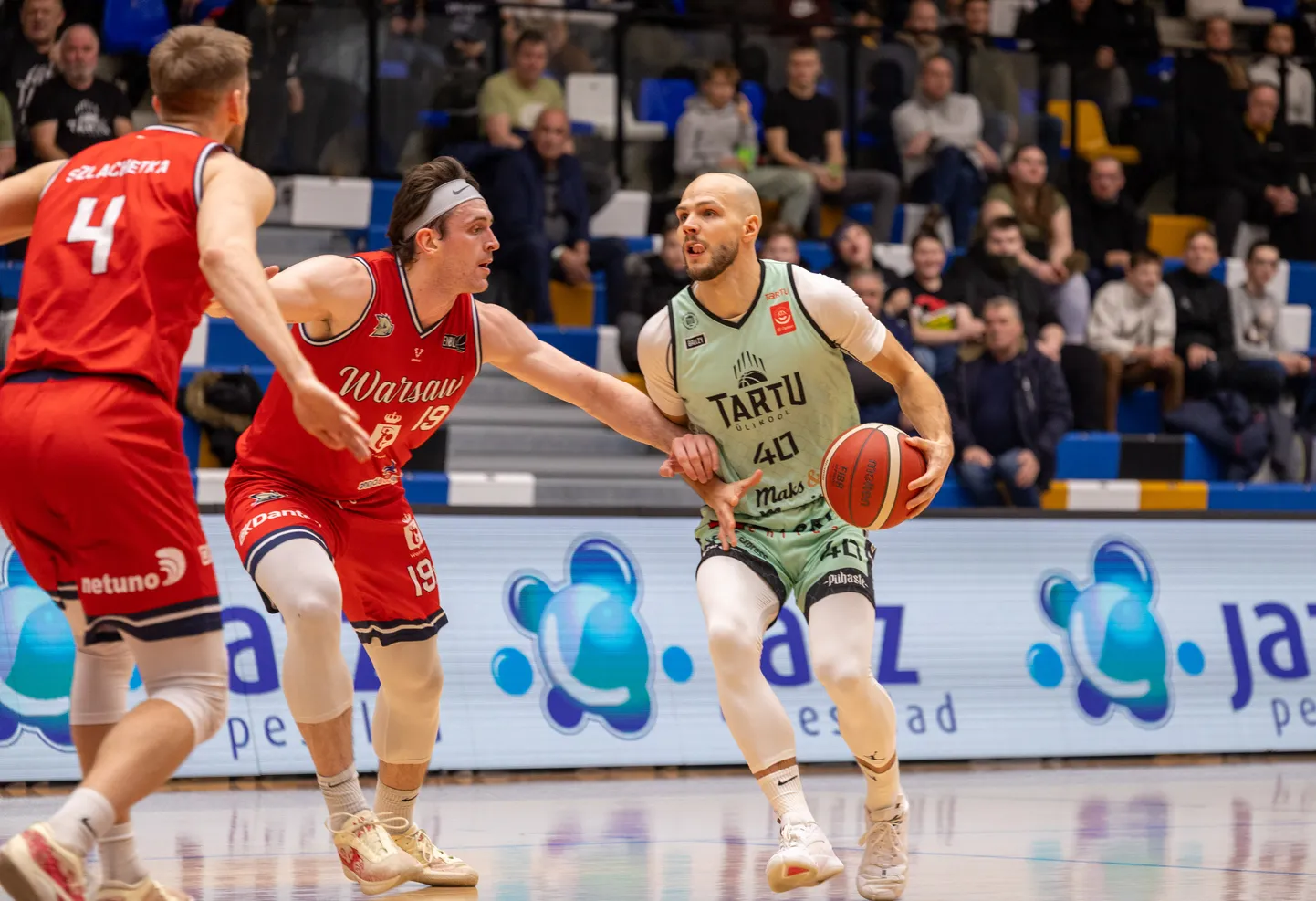 Tartu ülikool Maks & Moorits mängib täna eurosarjas Voluntariga.