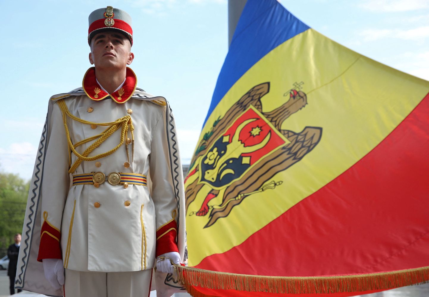 Флаг Молдовы. Фото иллюстративное.