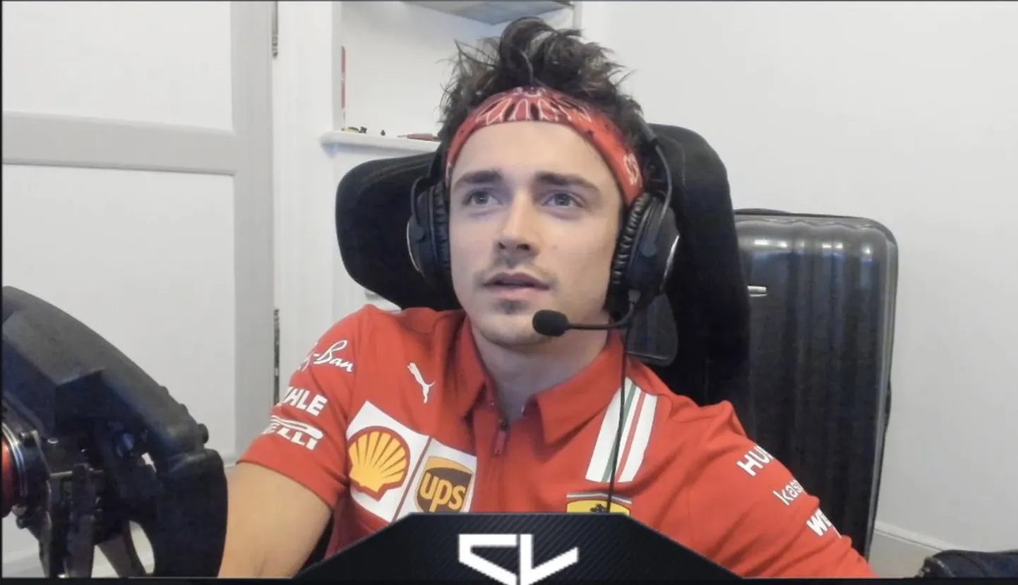 Charles Leclerc pearätiga.