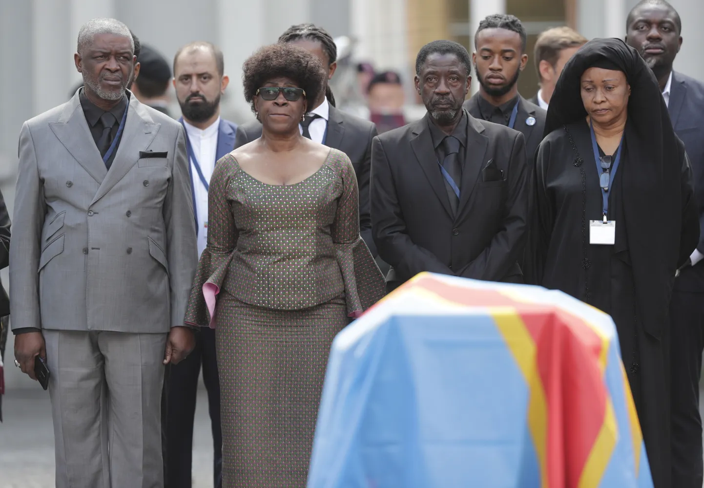 Patrice Lumumba lapsed tänasel Brüsselis toimuval mälestusteenistusel.