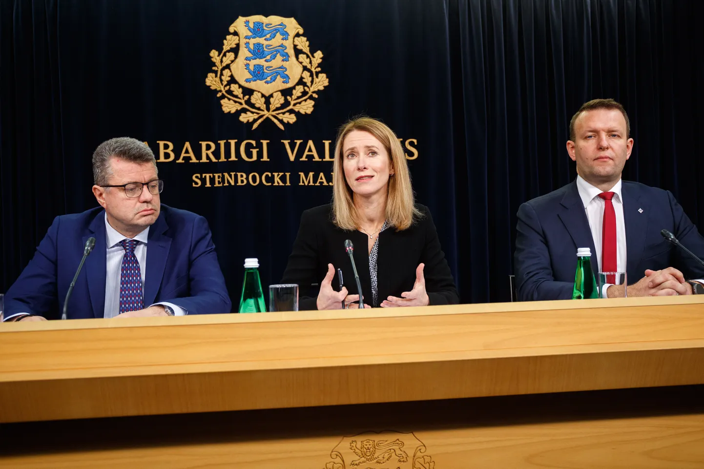 Valitsuse pressikonverents.