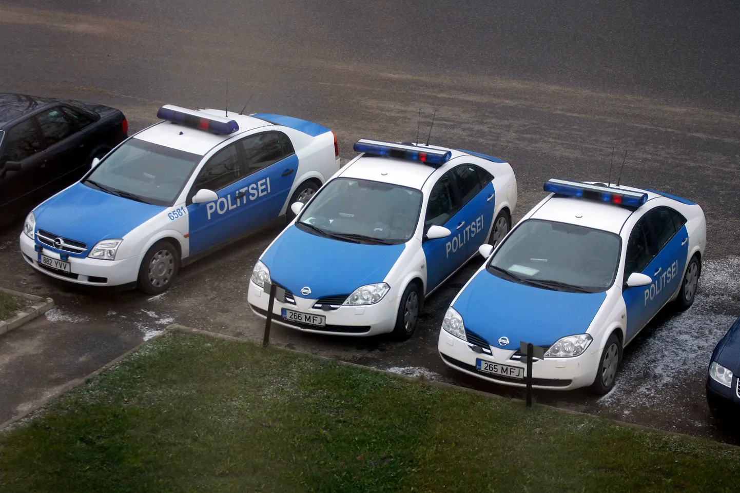 Politseiautod.