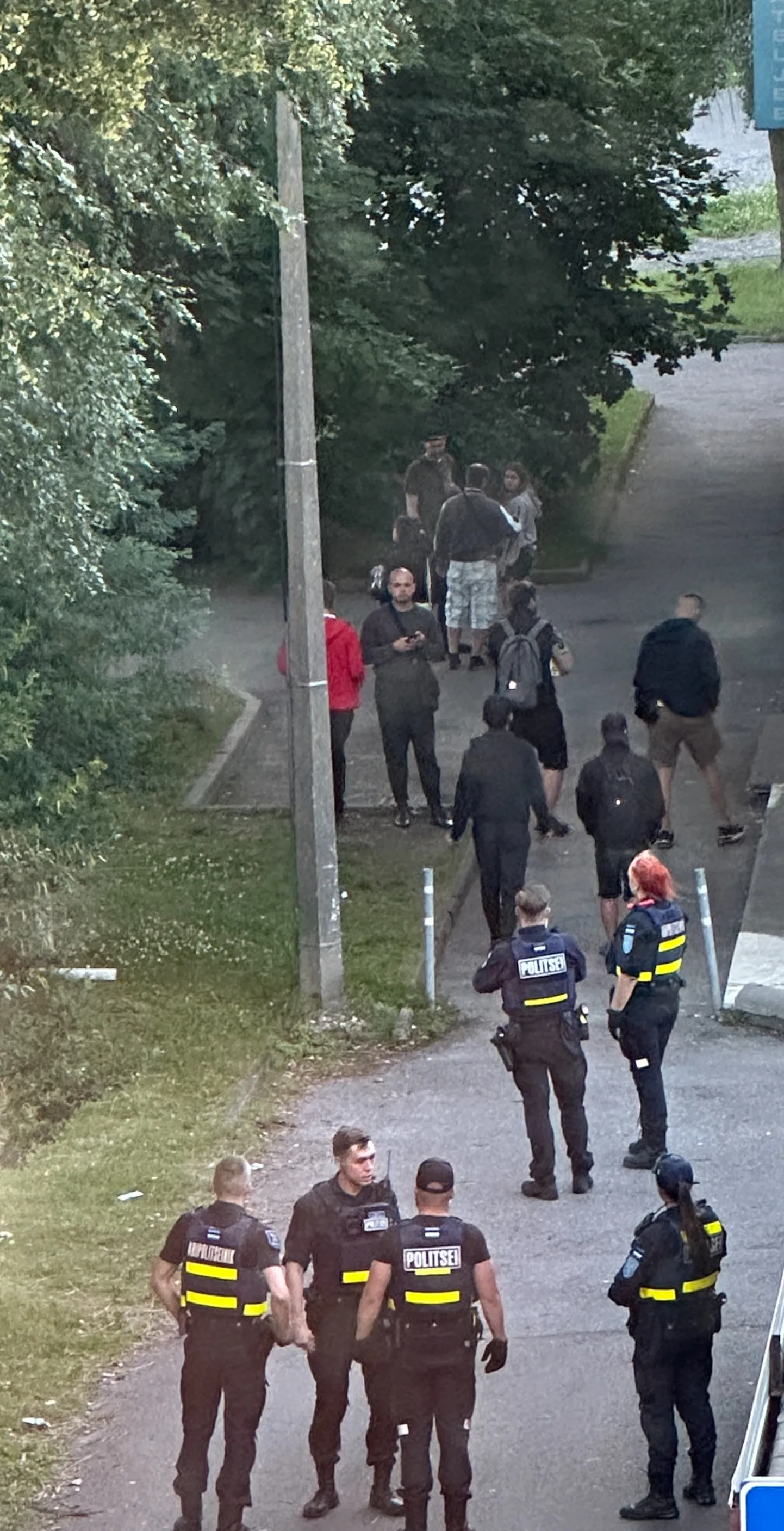 Patrull saabus väljakutse peale.