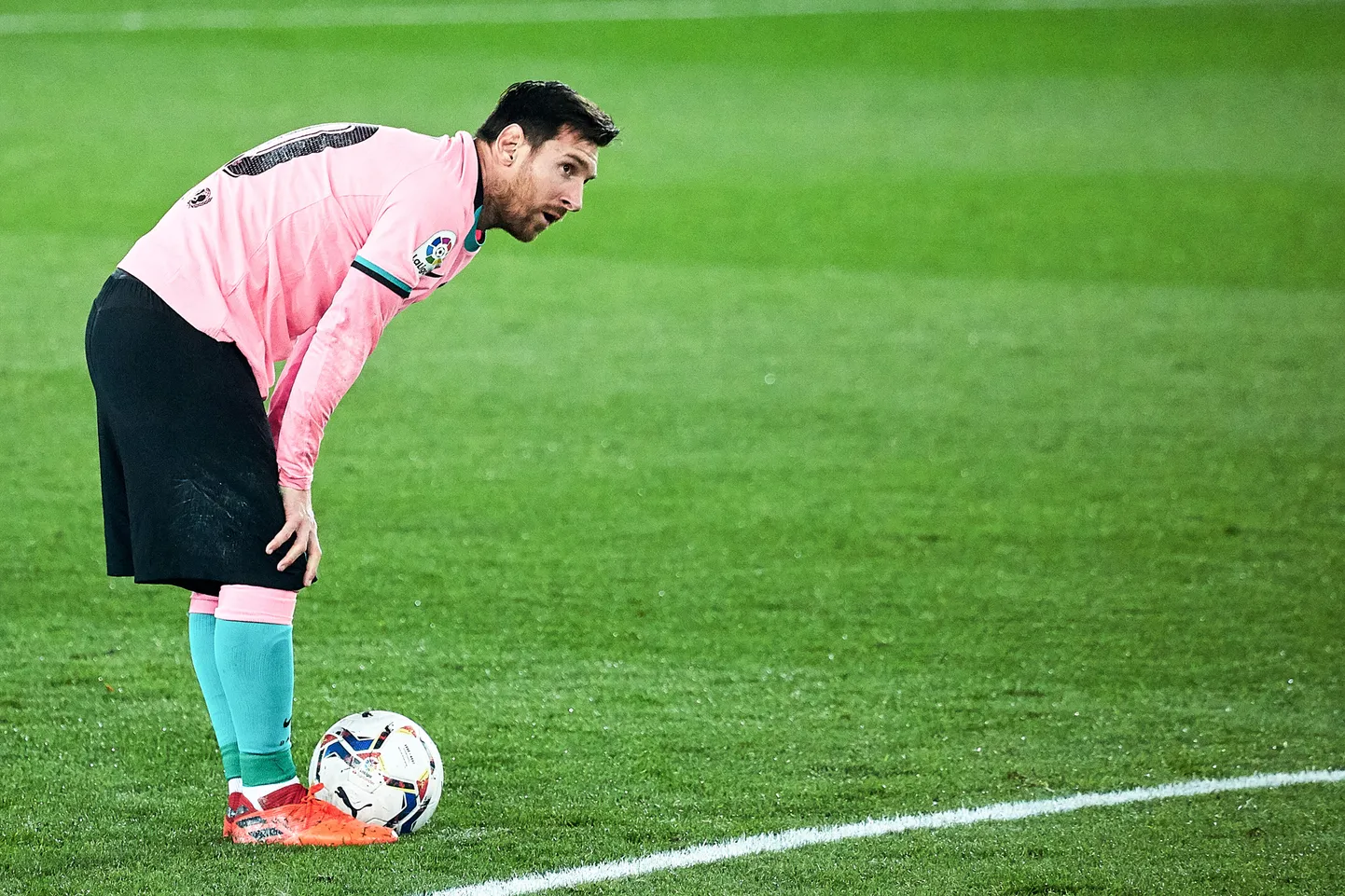 Barcelona tähtmängija Lionel Messi.