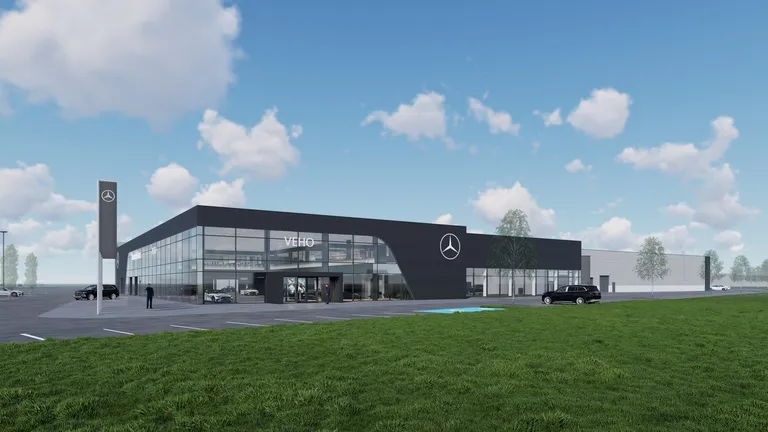 В Пеэтри построят автоцентр Mercedes-Benz.