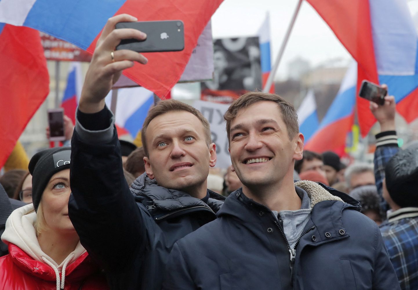 Vene opositsioonijuht Aleksei Navalnõi koos oma venna Olegiga.