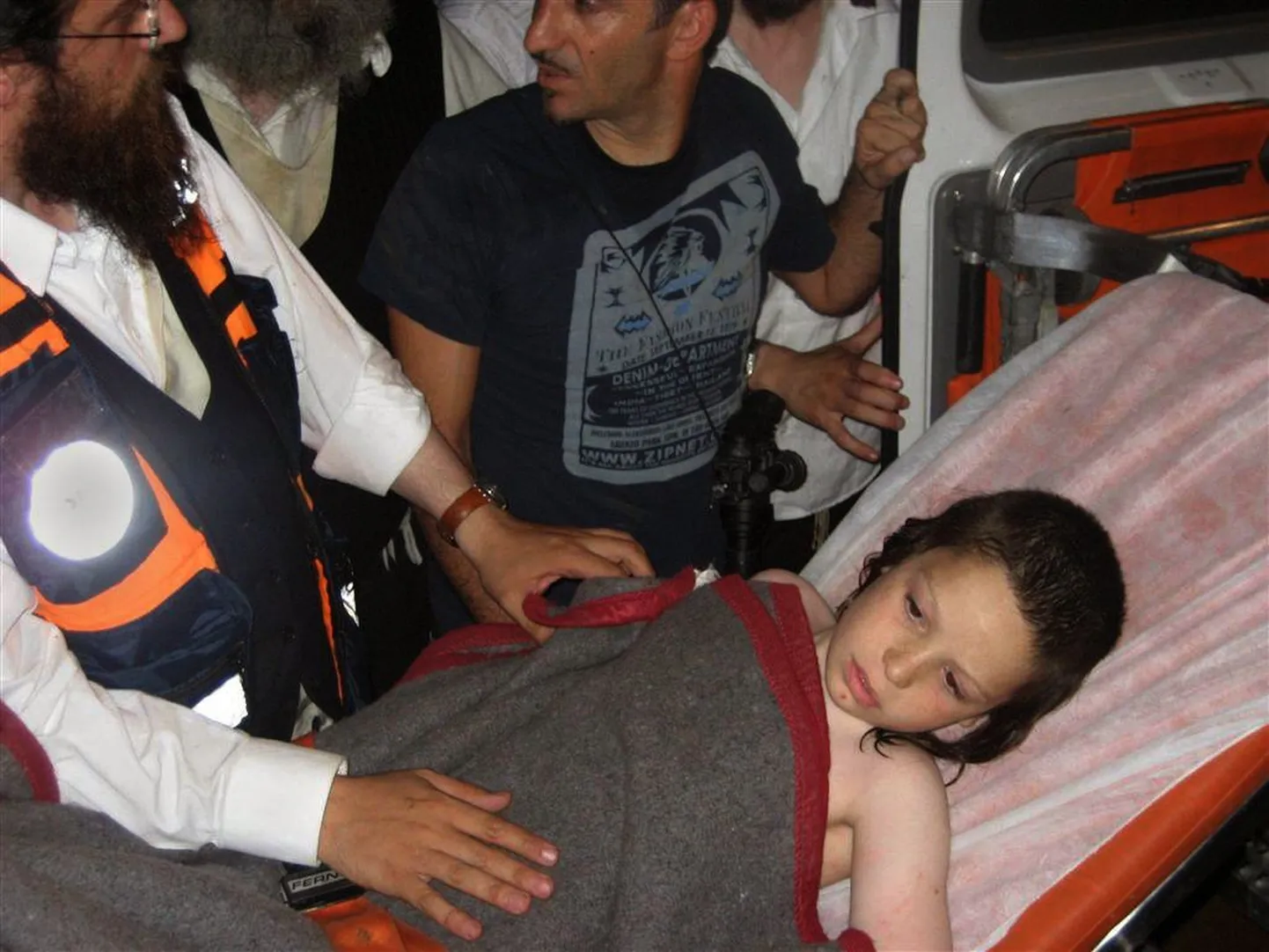 Surnumerest päästetud Iisraeli poiss Shneur Zalman Friedman