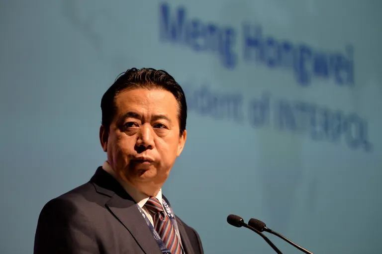 Interpoli juht Meng Hongwei