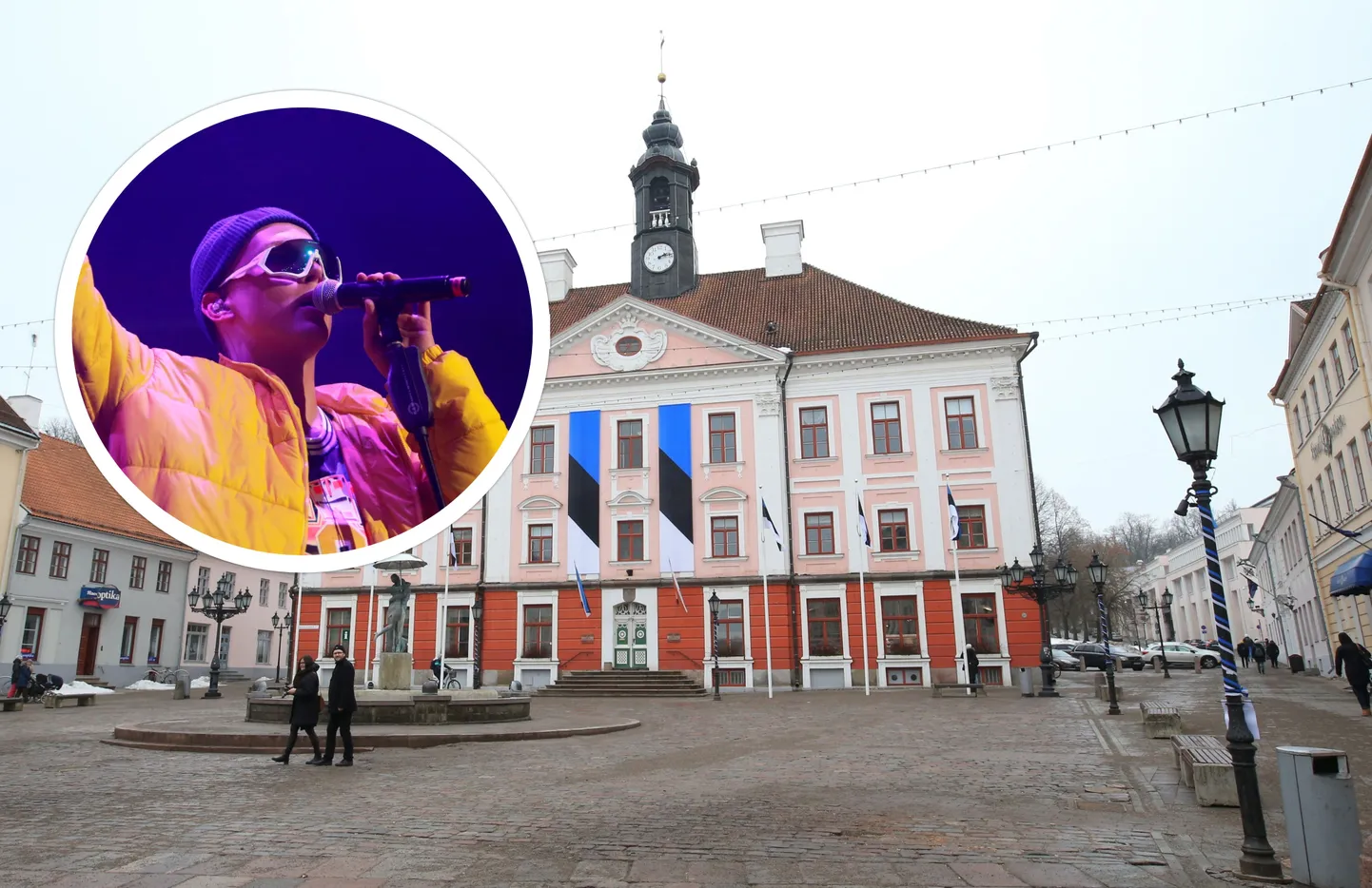Tartu raekoja kellad mängisid nublu suurimat hitti.