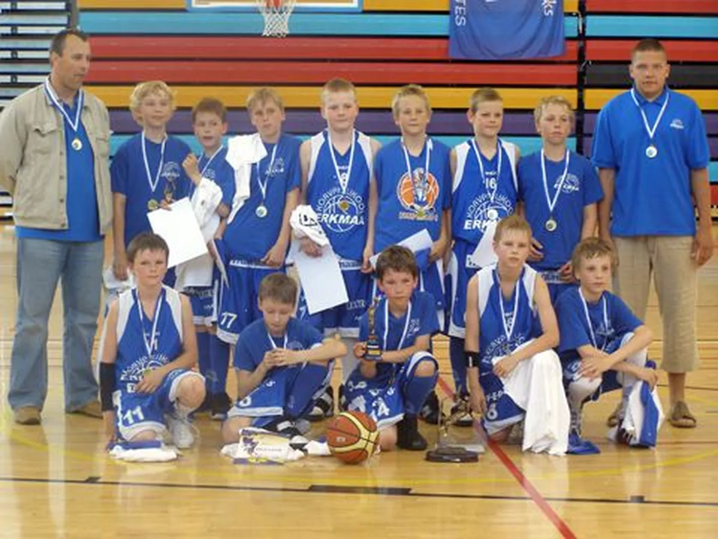 Erkmaa KK võidukas võistkond