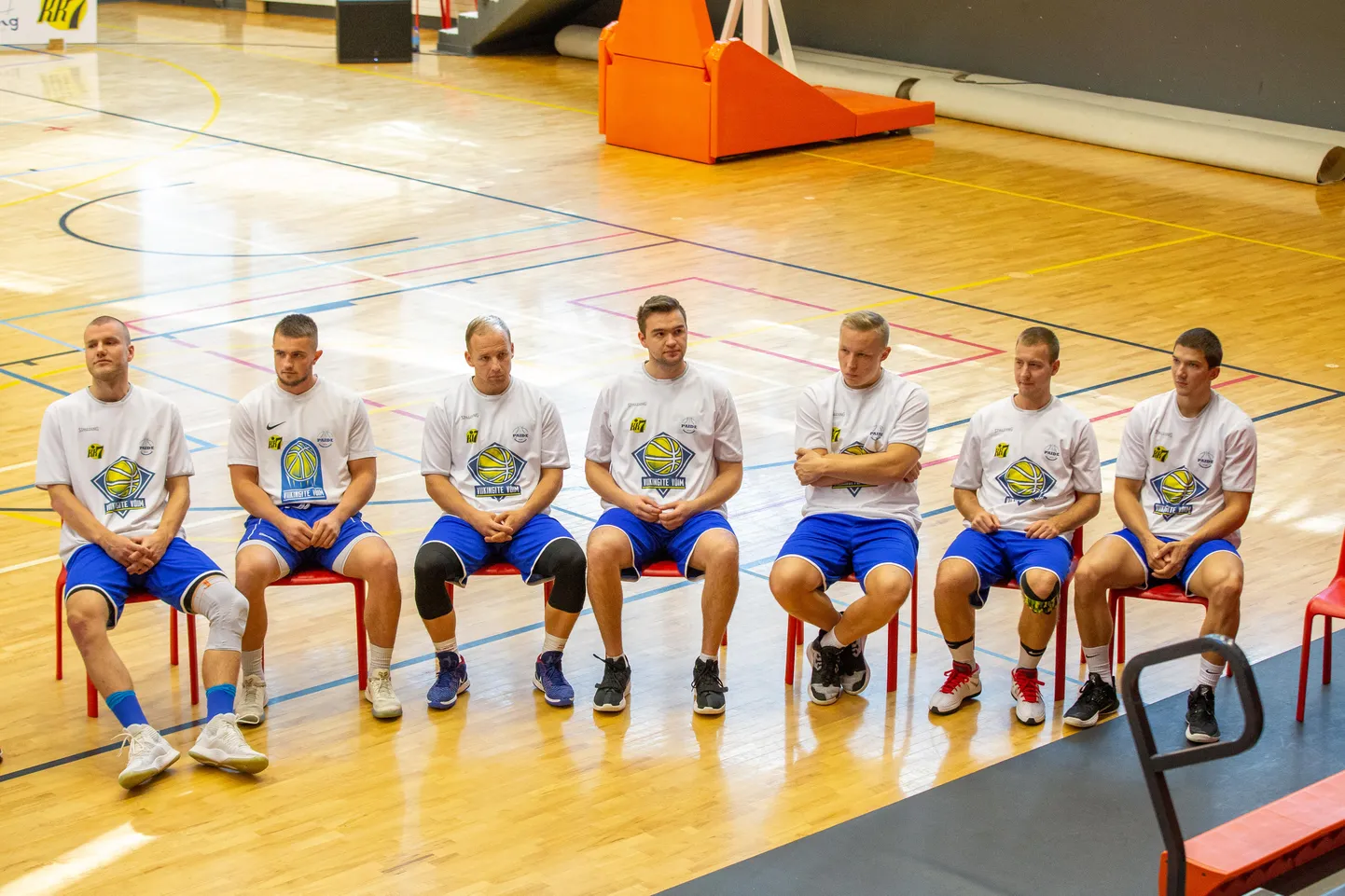 Paide Viking Window tutvustas septembris hooaja eel koduses E-Piim spordihallis esindusmeeskonna värsket koosseisu.